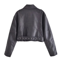 City Walk Faux Leather Jacket