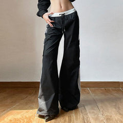 Vintage Side Striped Cargo Sweatpants