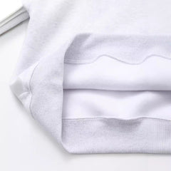 Embroidered Letter Round Neck Pullover Sweatshirt