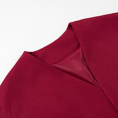 Minimalist Irregular Vest Casual Trousers Suit