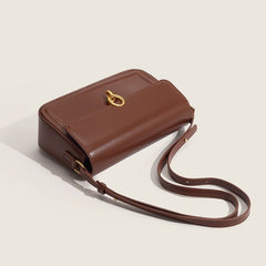 French Minority Pu Leather Shoulder Bag
