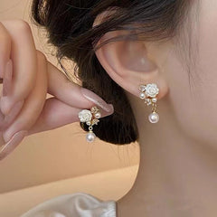 Camellia-Pearl-Earrings