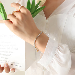 Rhinestone Zircon Bracelet