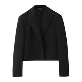 Black blazer on a white background