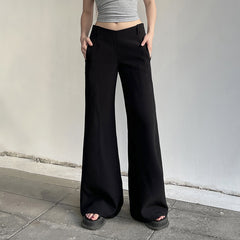 V-shaped-Waist-Wide-Leg-Casual-Pants