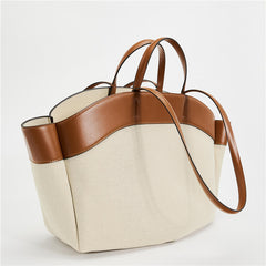 Vintage Canvas Large Capacity Tote Bag
