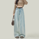 Vintage Light Color Loose Wide Leg Jeans