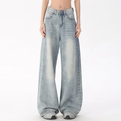 Vintage Light Wash Baggy Jeans