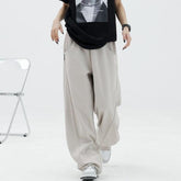 Vintage Solid Color Baggy Sweatpants