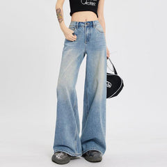 Vintage Straight Loose Wide Leg Jeans