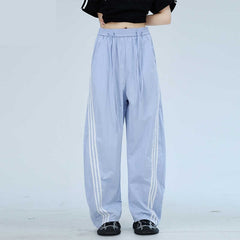 Vintage Side Stiped Baggy Sweatpants