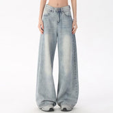 Vintage Light Wash Baggy Jeans