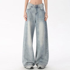 Vintage Light Wash Baggy Jeans