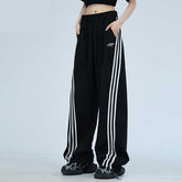 Vintage Side Stiped Baggy Sweatpants