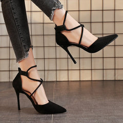Pointed High Heel Pumps