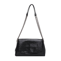 Large Capacity Chain Pu Leather Shoulder Bag