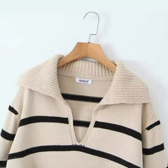 Old Money Striped Sweater
