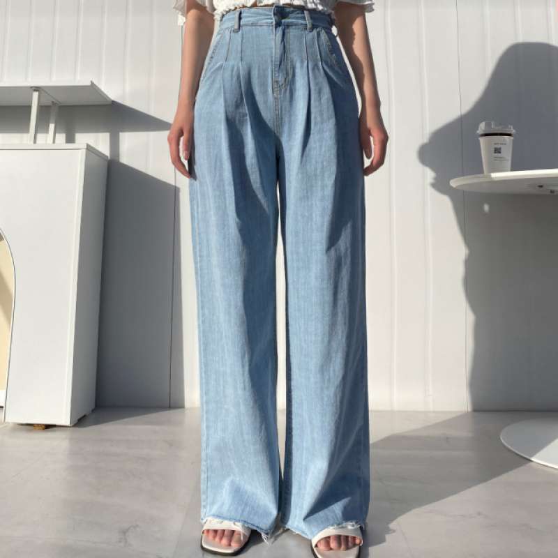 Vintage Straight Wide Leg Jeans