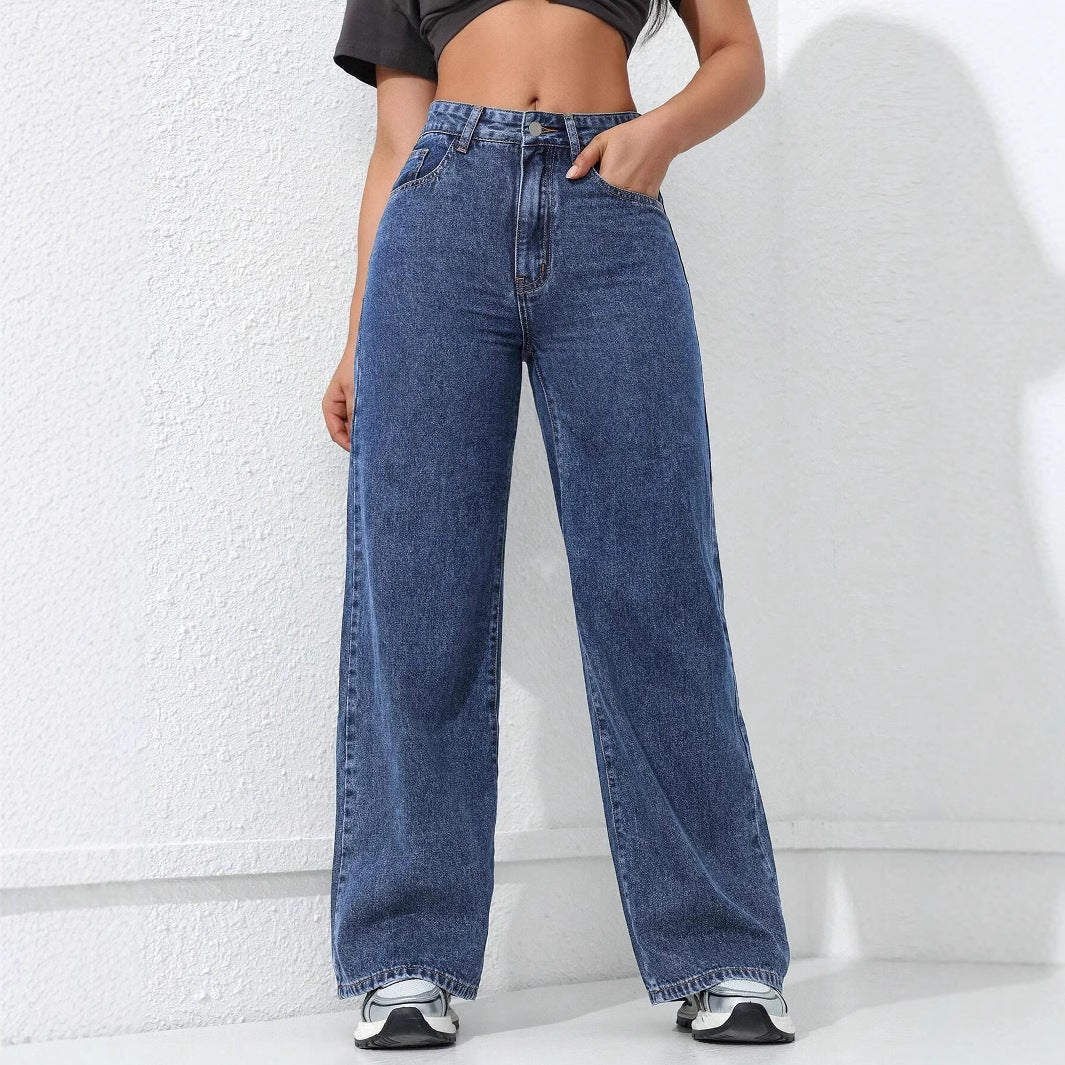 Vintage High Waist Wide Leg Jeans