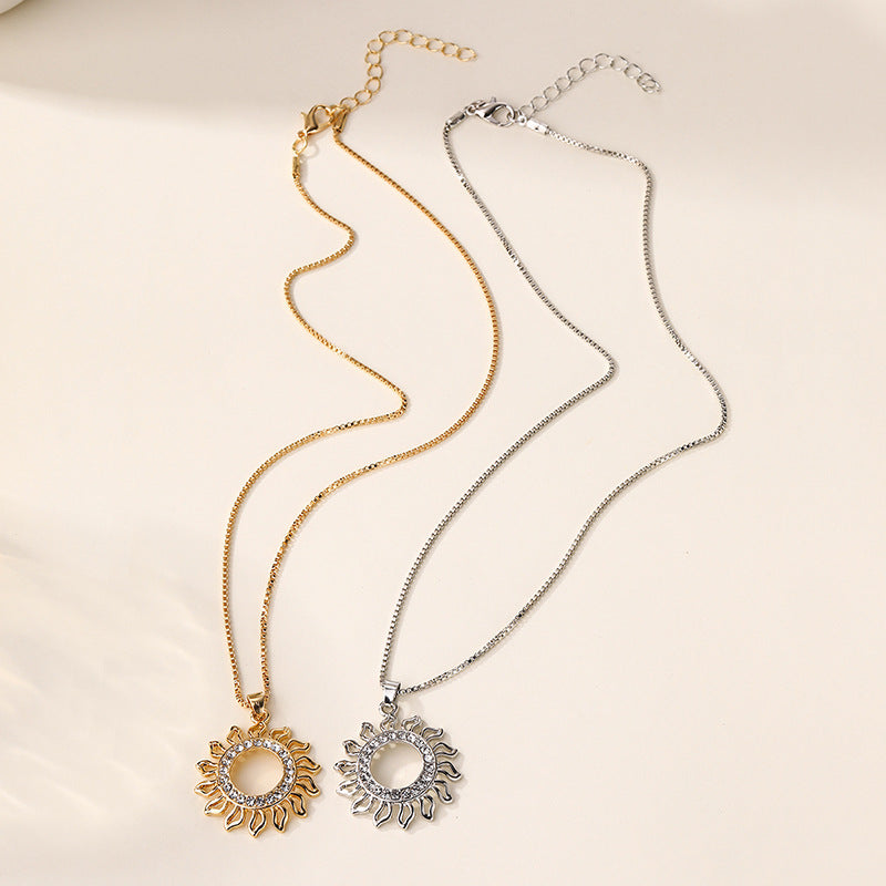 Aesthetic Sun Necklace