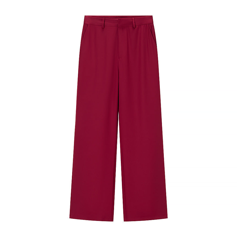 Minimalist Irregular Vest Casual Trousers Suit