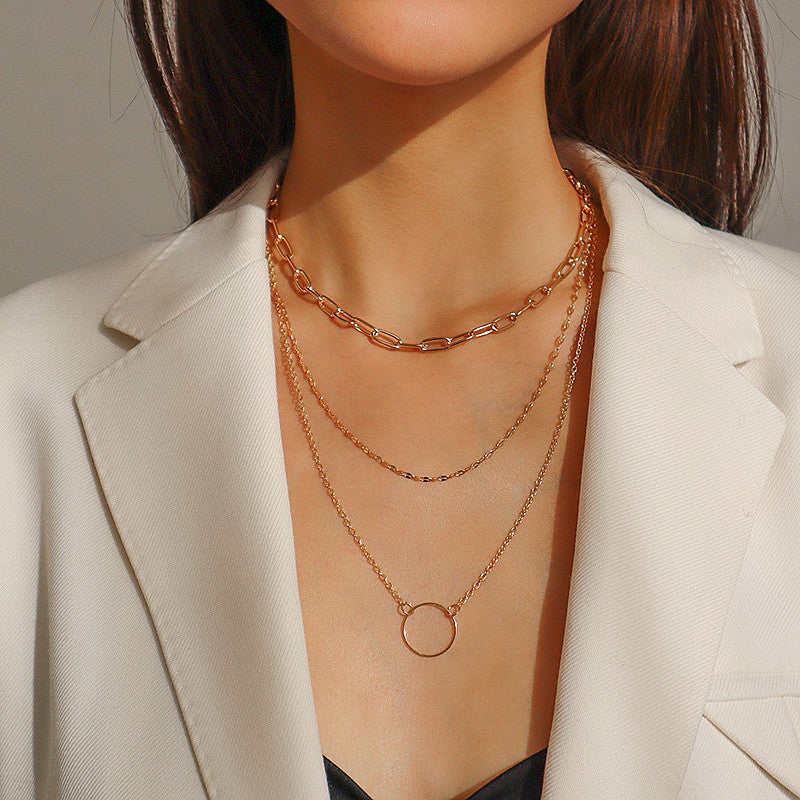 Minimalist Circle Necklace