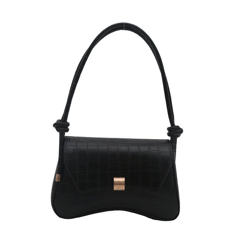 Solid Color Small Square Shoulder Bag