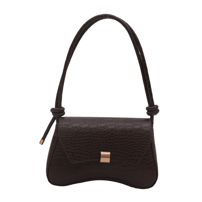 Solid Color Small Square Shoulder Bag