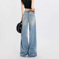 Vintage Straight Loose Wide Leg Jeans