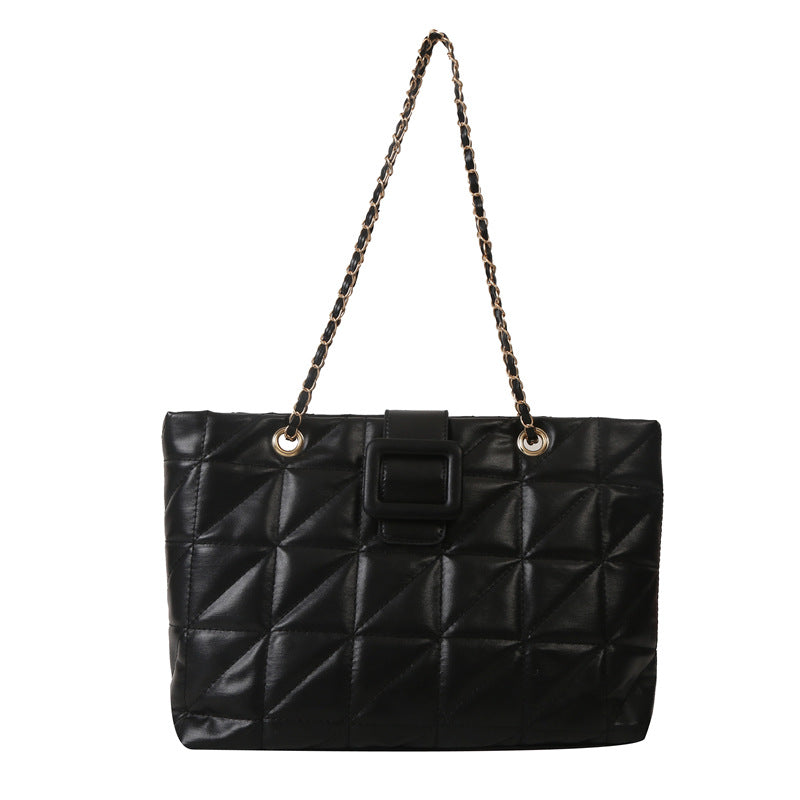 Rhombus Chain Shoulder Bag