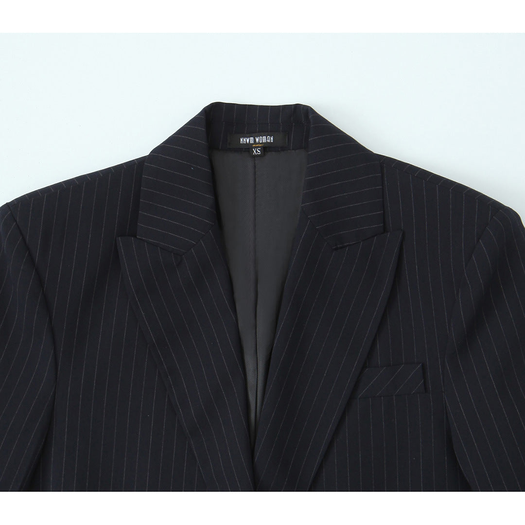 Women's Fashion Loose-fitting Long Sleeves Short Suit Coat