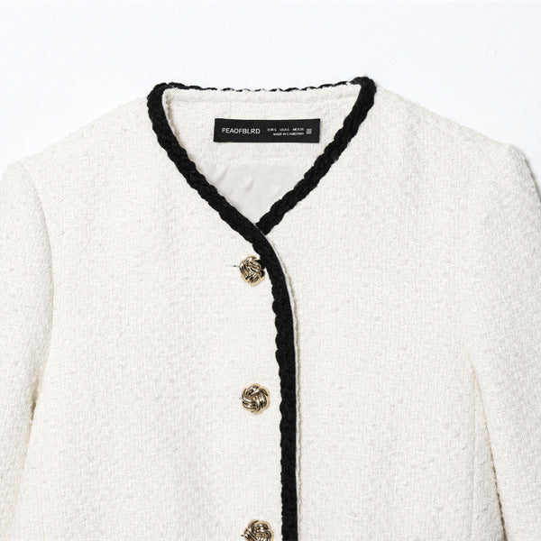 Versatile Fringed Fleece Lined Blazer
