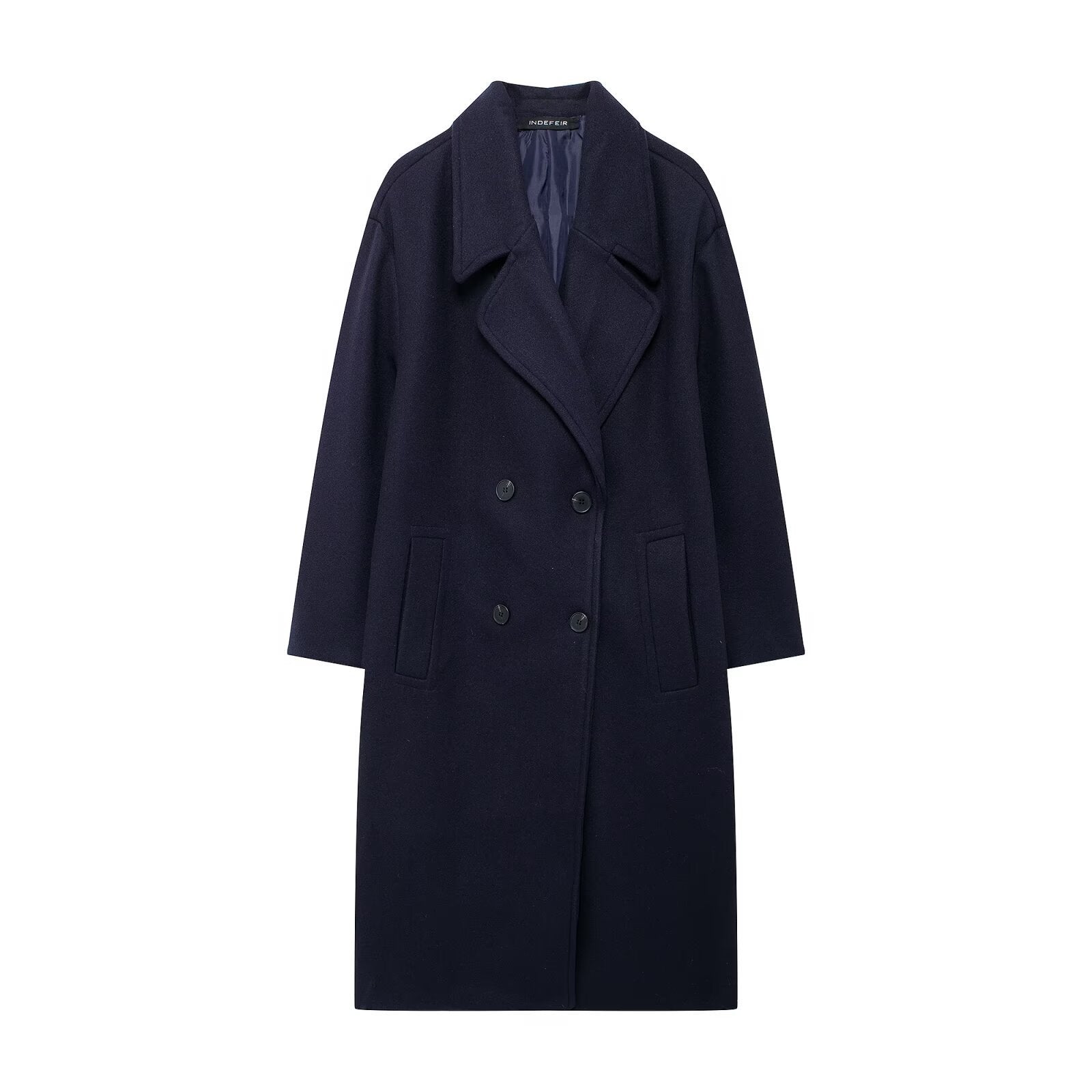 OOTD: Oversized Coat + Oversized Sweatshirt + Wide Leg Trousers + Shoulder Bag