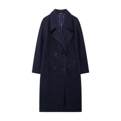 OOTD: Oversized Coat + Oversized Sweatshirt + Wide Leg Trousers + Shoulder Bag