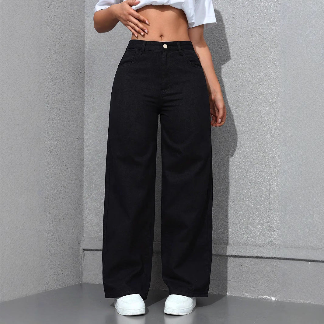 Vintage High Waist Wide Leg Jeans
