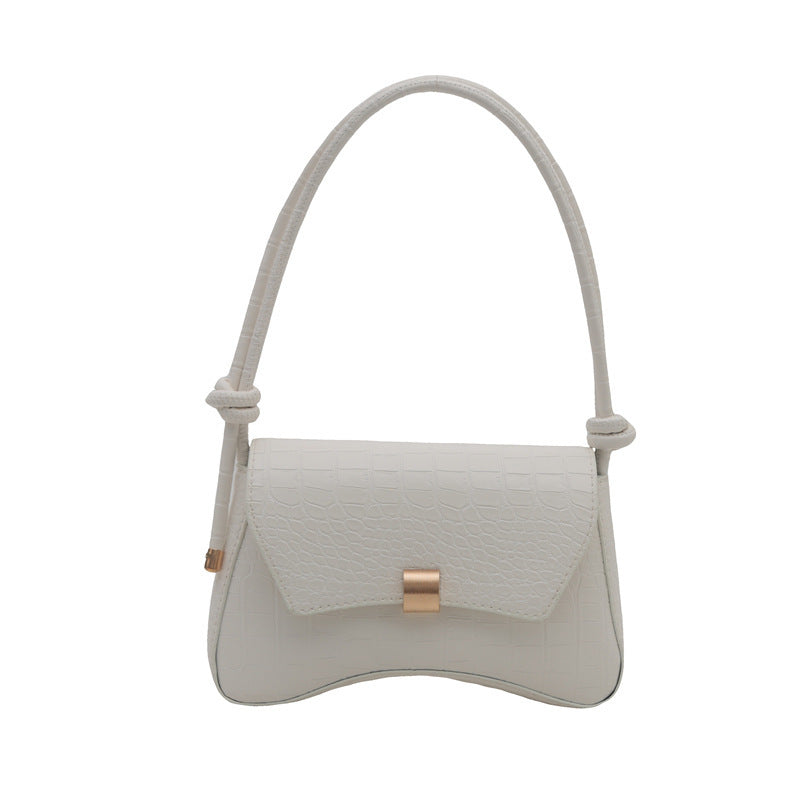 Solid Color Small Square Shoulder Bag