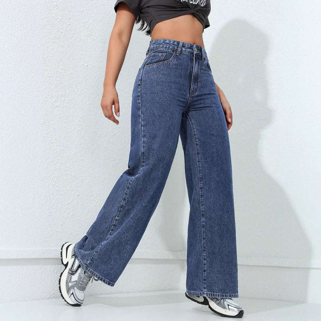 Vintage High Waist Wide Leg Jeans